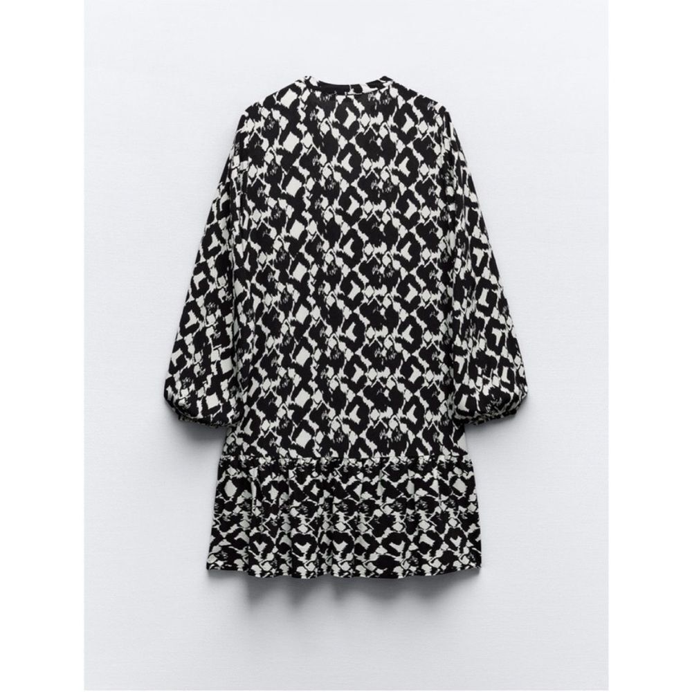 Zara Printed Mini Dress - Picture 6 of 11